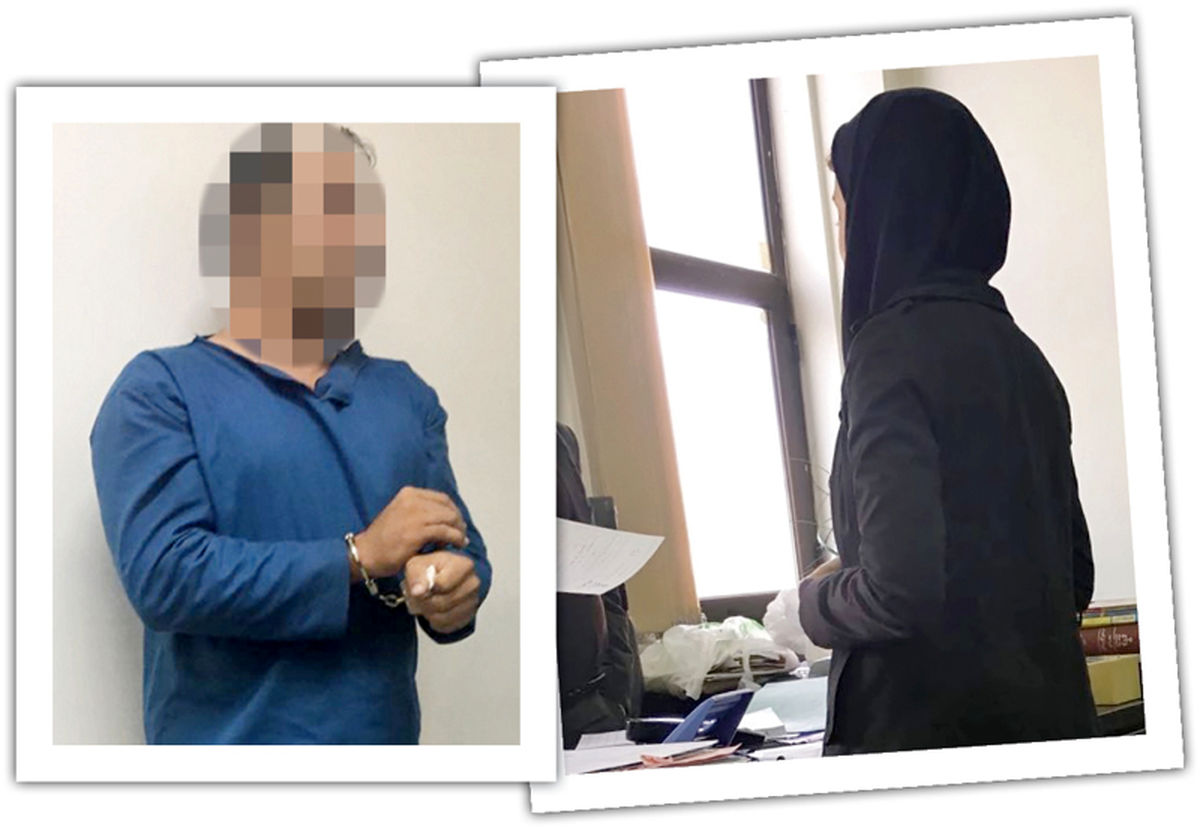 باجگیری پسر تهرانی از دختر جوان با فیلم سیاه