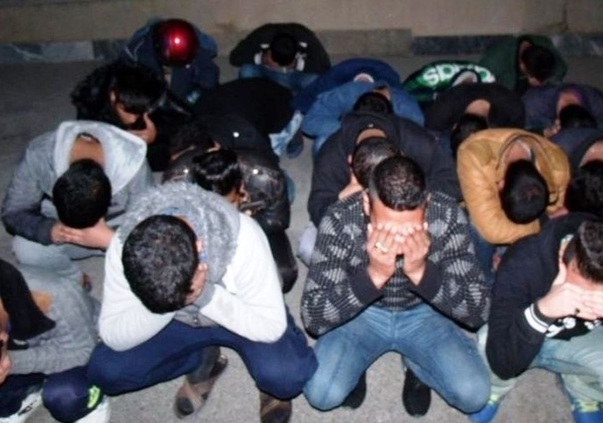 دستگیری 32 گنده‌لات در شیراز