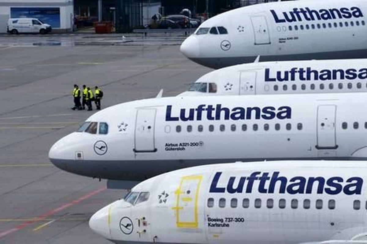 اعتصاب شرکت لوفتهانزا موجب لغو پروازها در آلمان شد