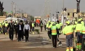 شهرداری تهران ۷۳ هزار تن زباله از مسیر اربعین جمع‌آوری کرد