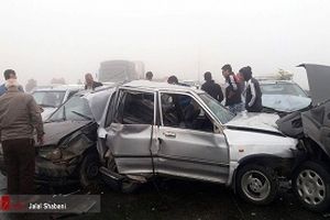 آخرین وضعیت پرونده تصادف زنجیره‌ای در مشهد/ فرمانده پلیس راه خراسان رضوی با قرار کفالت آزاد شد