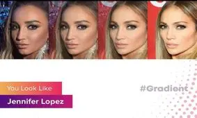 درباره‌ اپلیکیشن Gradient؛ شبیه کدام سلبریتی هستیم؟!