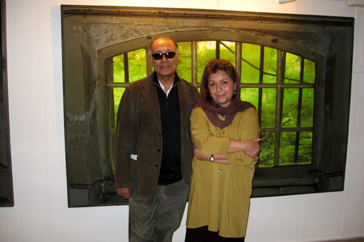 نقاشی‌های عباس کیارستمی در گالری گلستان