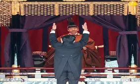 مراسم تاج‌گذاری ناروهیتو، امپراتور جدید ژاپن+ عکس