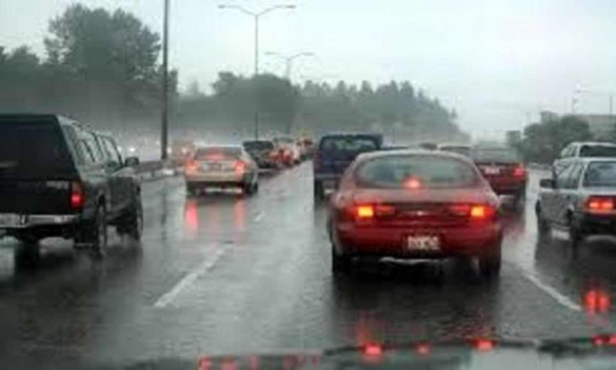 بایدها و نبایدهای ترافیکی در هوای بارانی