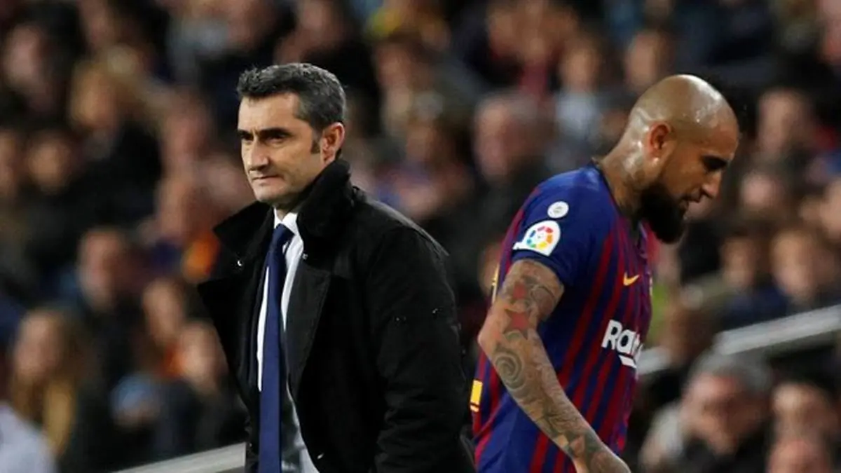 صدای اعتراض دوباره ویدال در بارسا