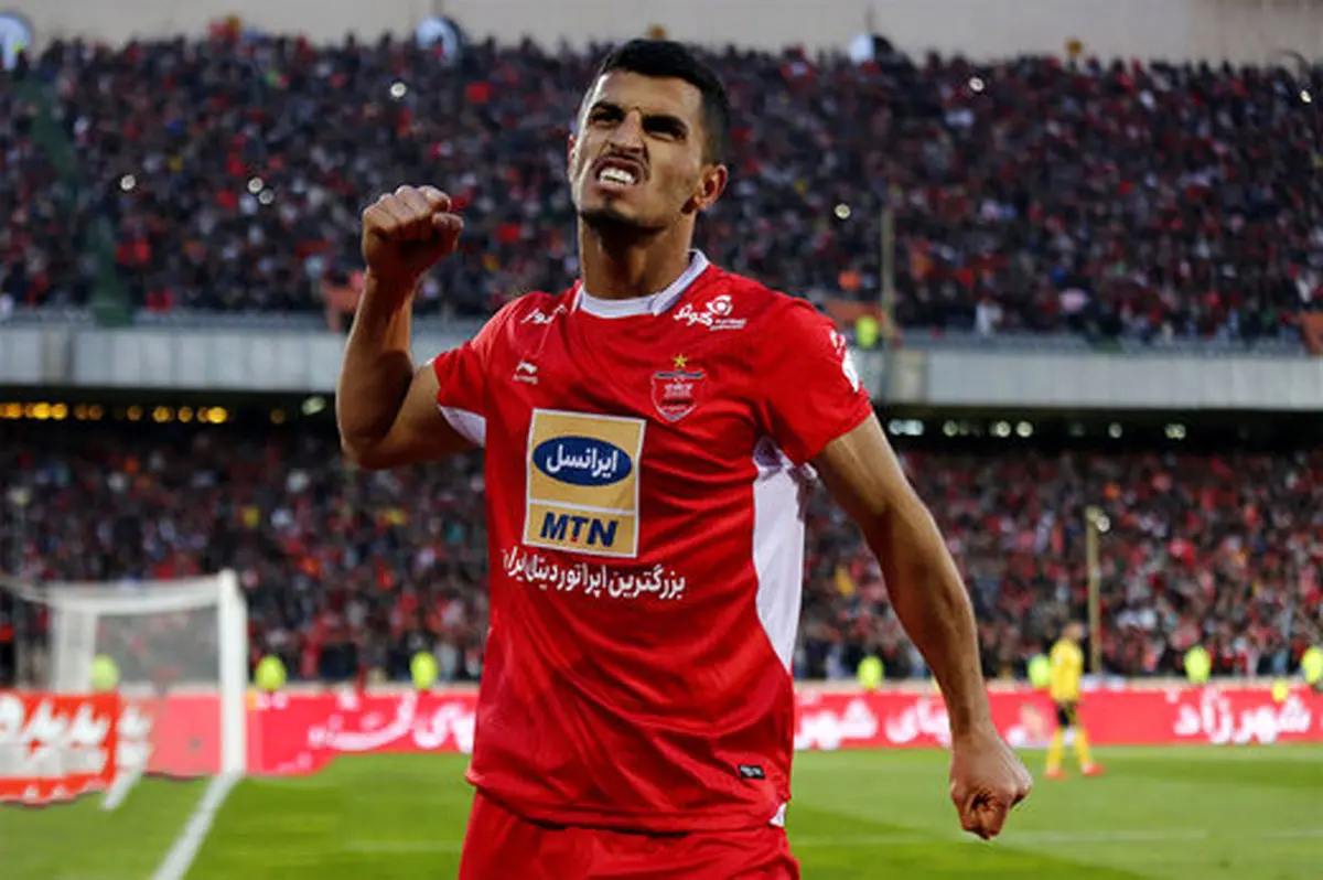 گل اول پرسپولیس به شاهین توسط علیپور