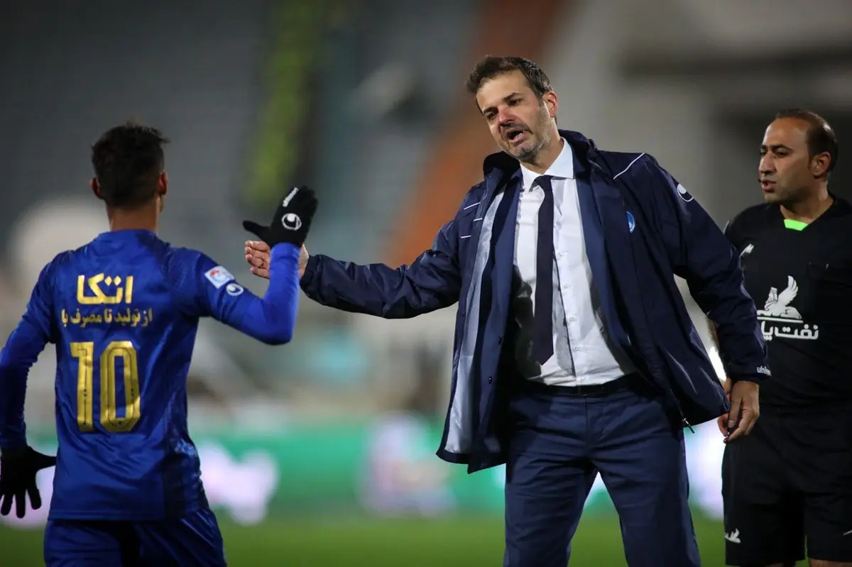 استراماچونی:بازیکنانم امروز شجاعانه بازی کردند