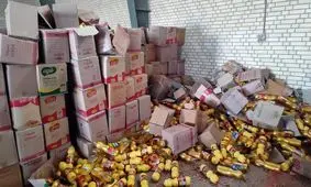 کشف ۱۵ تن روغن خوراکی احتکار شده از انبارهای غیرمجاز جنوب شرق تهران