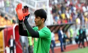 بیرانوند: برد مقابل فولاد را به هواداران پرسپولیس تقدیم می‌کنم