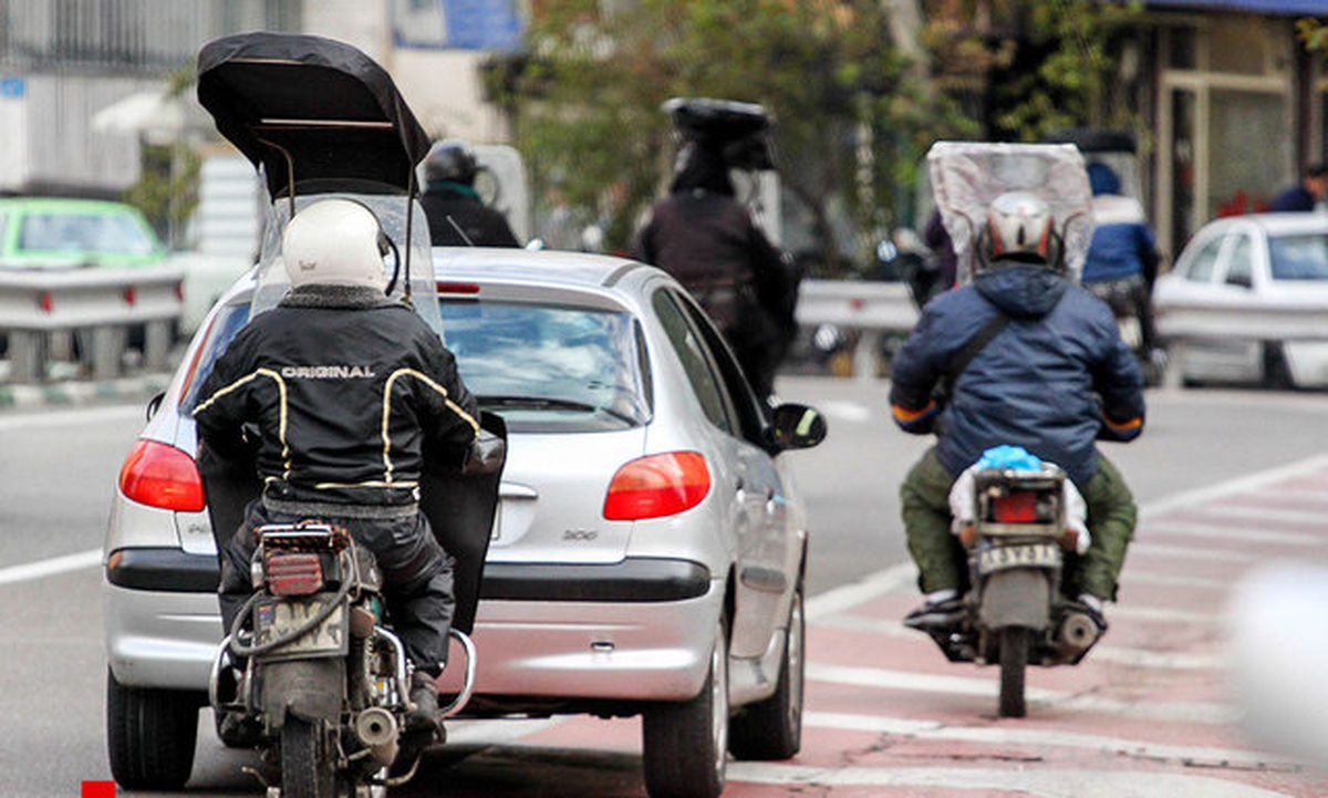 آغاز طرح ساماندهی موتورسیکلت‌سواران در پایتخت