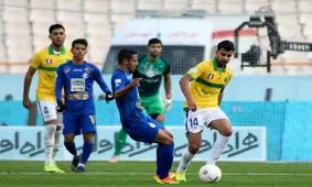 خلاصه بازی استقلال تهران - صنعت نفت آبادان/ویدئو