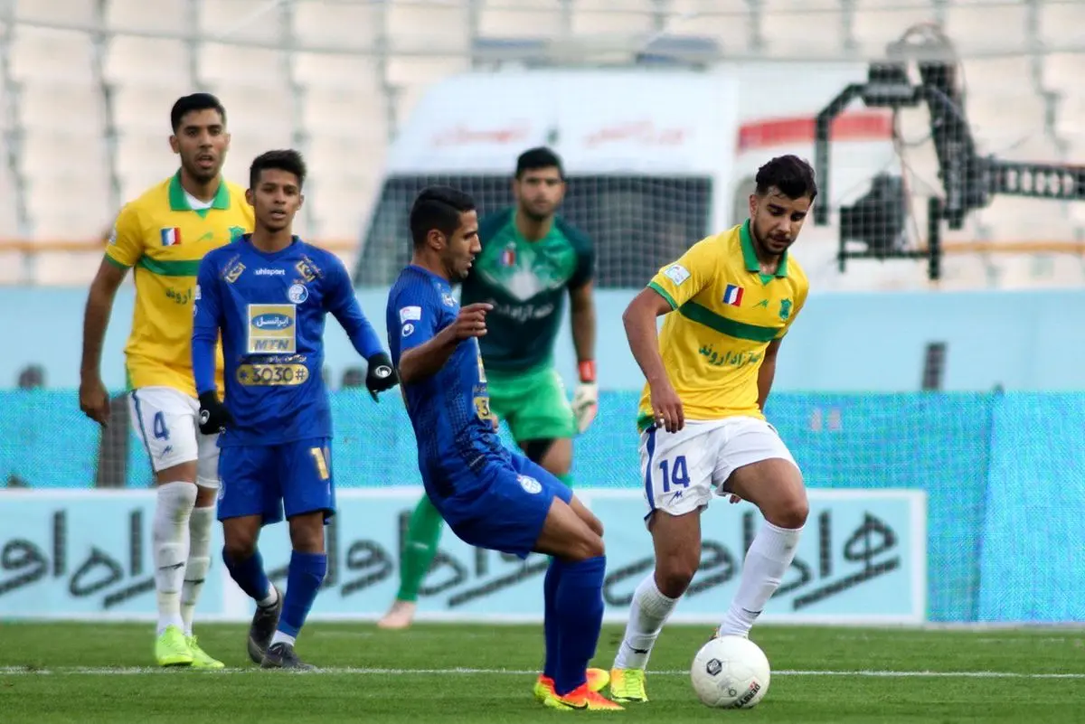 خلاصه بازی استقلال تهران - صنعت نفت آبادان/ویدئو