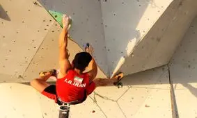 صعود دو نماینده ایران به نیمه نهایی مسابقات سنگنوردی قهرمانی آسیا