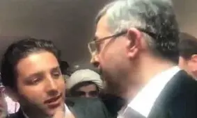 فیلم/ واكنش غیراخلاقی مشایی به سوال یک خبرنگار
