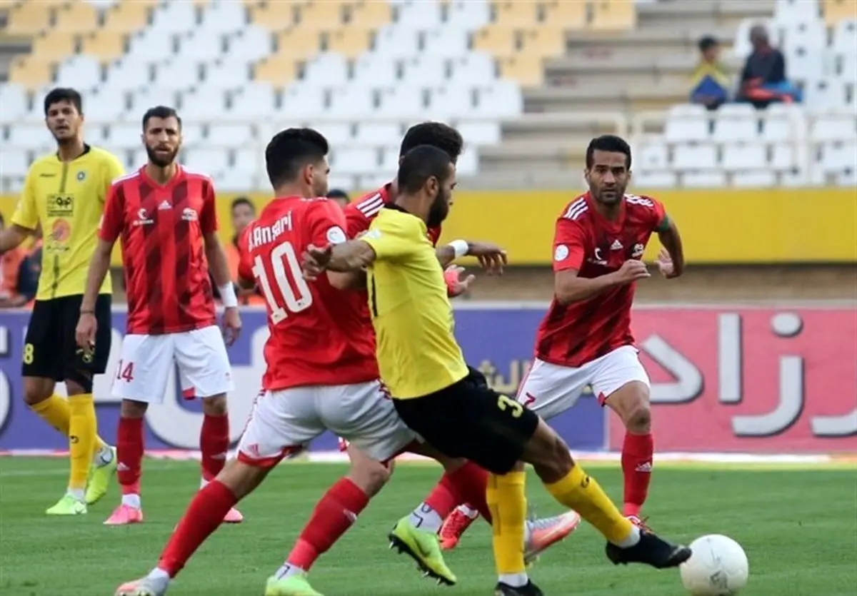 دقت پایین هافبک های تراکتور در روز باخت بزرگ