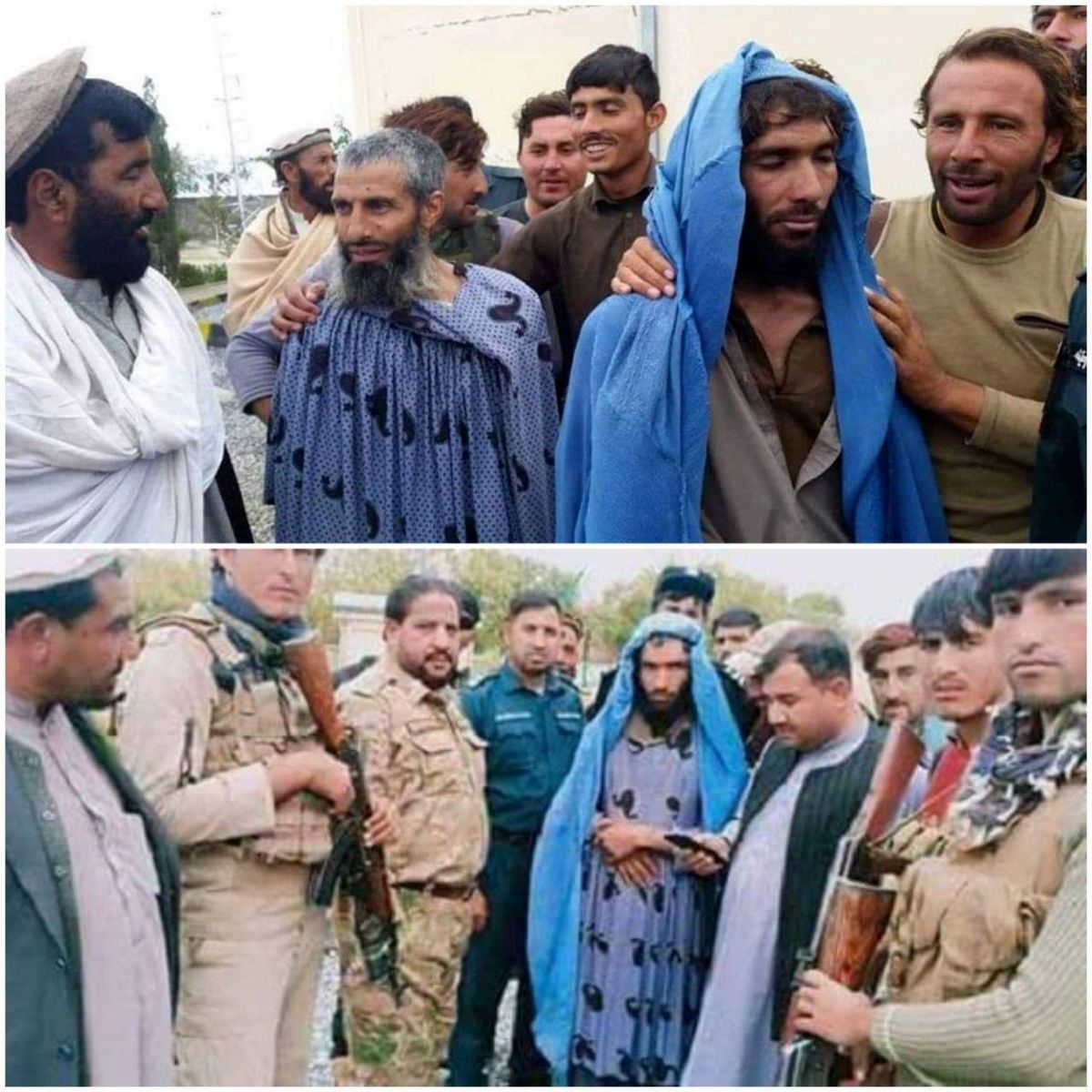 بازداشت چهار داعشی با لباس مبدل زنانه در افغانستان