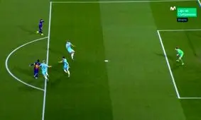 لیونل مسی انگار اصلا گریزمان را نمی بیند!