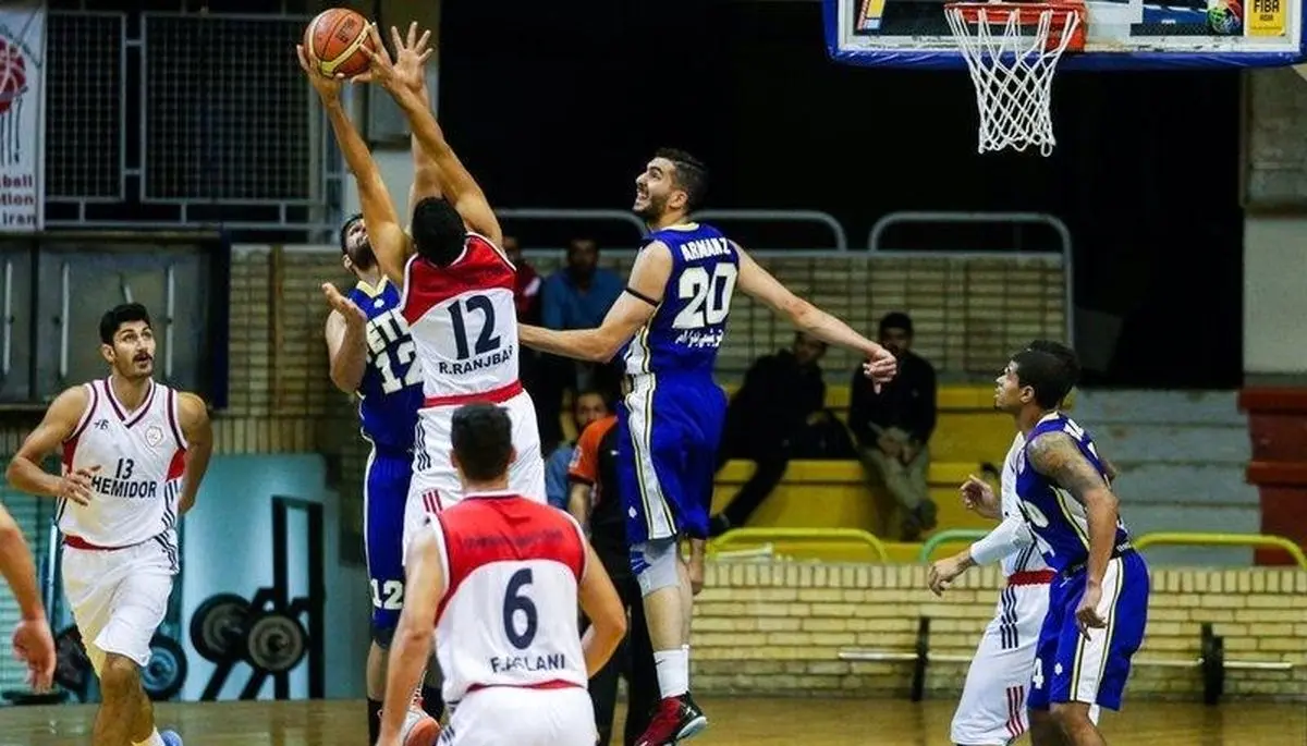 پیروزی مدعیان در هفته دوم لیگ برتر بسکتبال