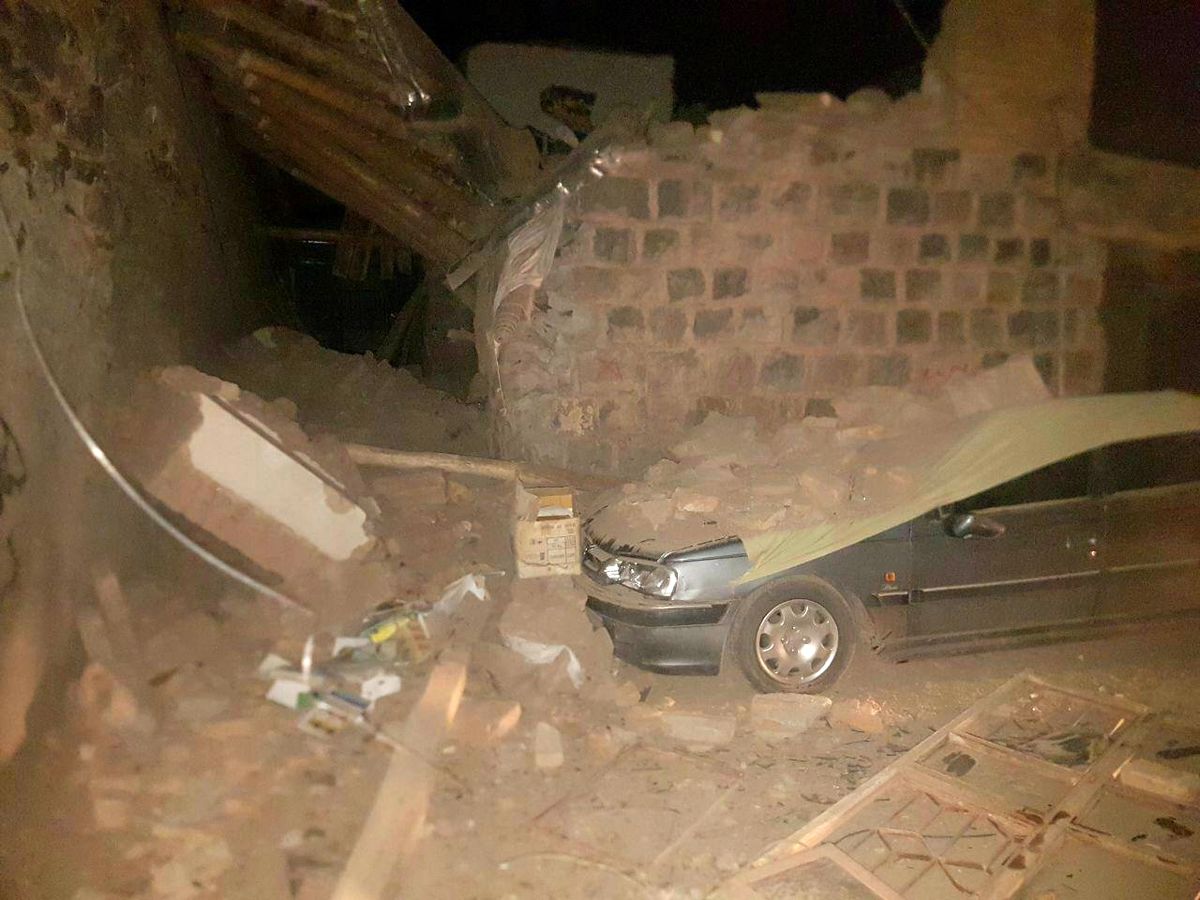 عکس/ نخستین تصاویر از زلزله میانه