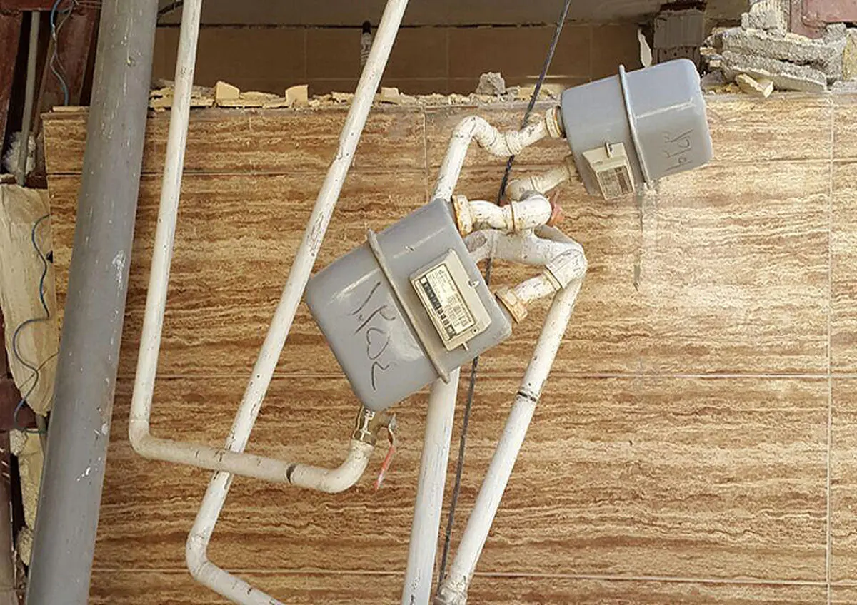 زلزله یک روستا را بی‌گاز کرد/ امکان نشت‌یابی تا پس از آواربرداری وجود ندارد