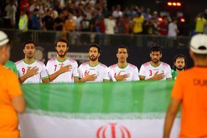 گزارش تصویری دیدار فوتبال ساحلی امارات - ایران