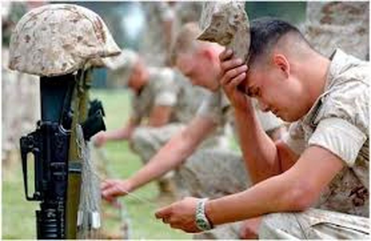 روزانه ۲۴ نظامی آمریکایی با "خودکشی" جان خود را از دست می‌دهند + عکس