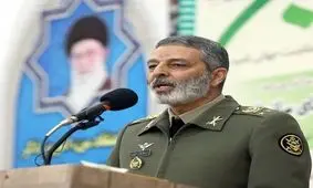 فرمانده کل ارتش: پهپاد منهدم شده در سقف کوتاه پرواز می‌کرد