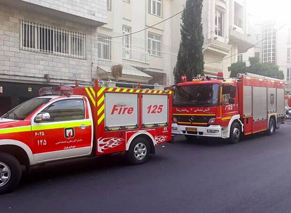مهار آتشسوزی در دودکش منزل مسکونی