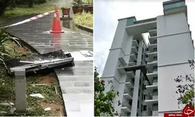 اقدام عجیب زن سنگاپوری حین دعوای زناشویی!