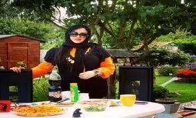 تیپ فلور نظری در هلند+ عکس