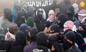 بیعت با رهبر جدید داعش / عکس