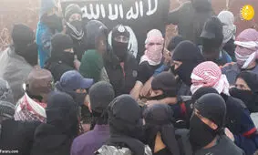 بیعت با رهبر جدید داعش / عکس