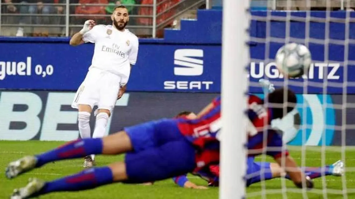 کریم بنزما از رکورد فرانس پوشکاش عبور کرد