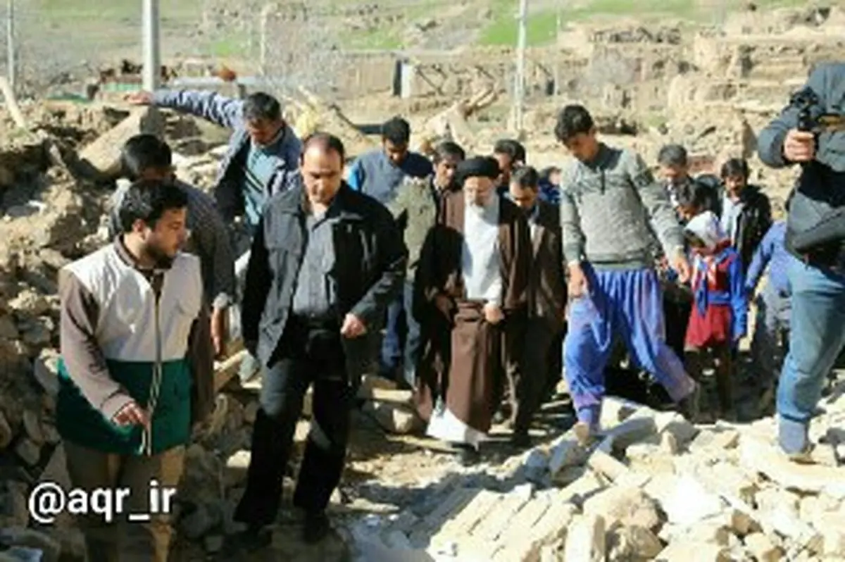 ️بازدید تولیت آستان قدس رضوی از منطقه زلزله‌زده رضویه