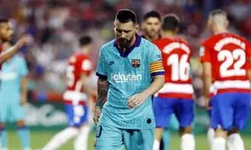 آمار ضعیف بارسلونا در لالیگا