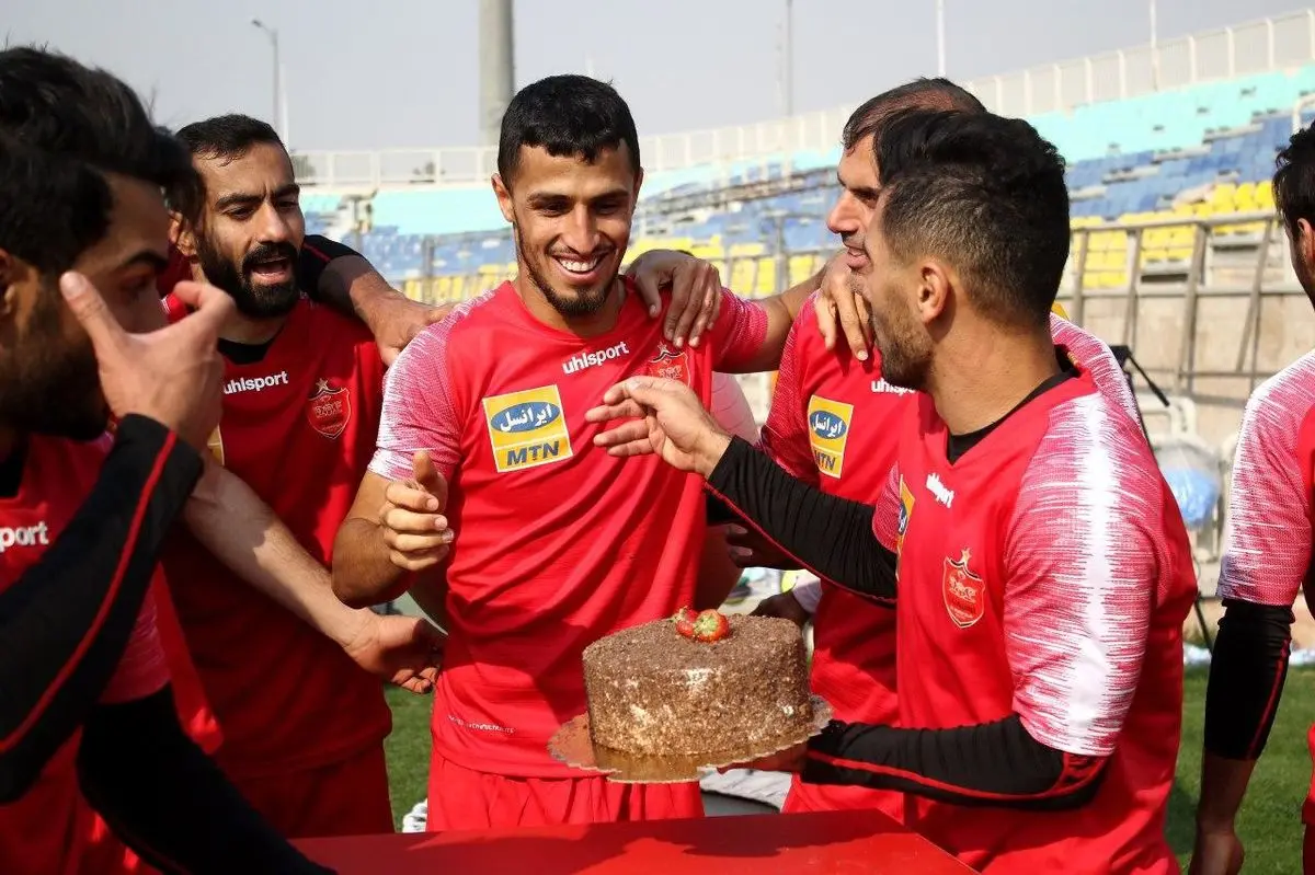 جشن تولد 24 سالگی آقای گل پرسپولیس