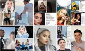 سلبریتی‌هایی با بیشترین فالوئر اینستاگرام در سال ۲۰۱۹
