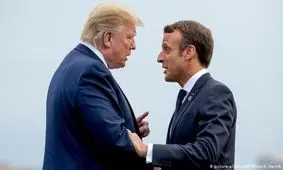 مکرون و ترامپ درباره برجام گفتگو کردند