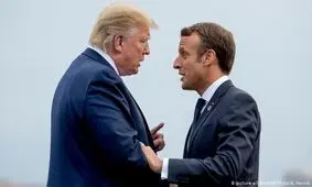مکرون و ترامپ درباره برجام گفتگو کردند