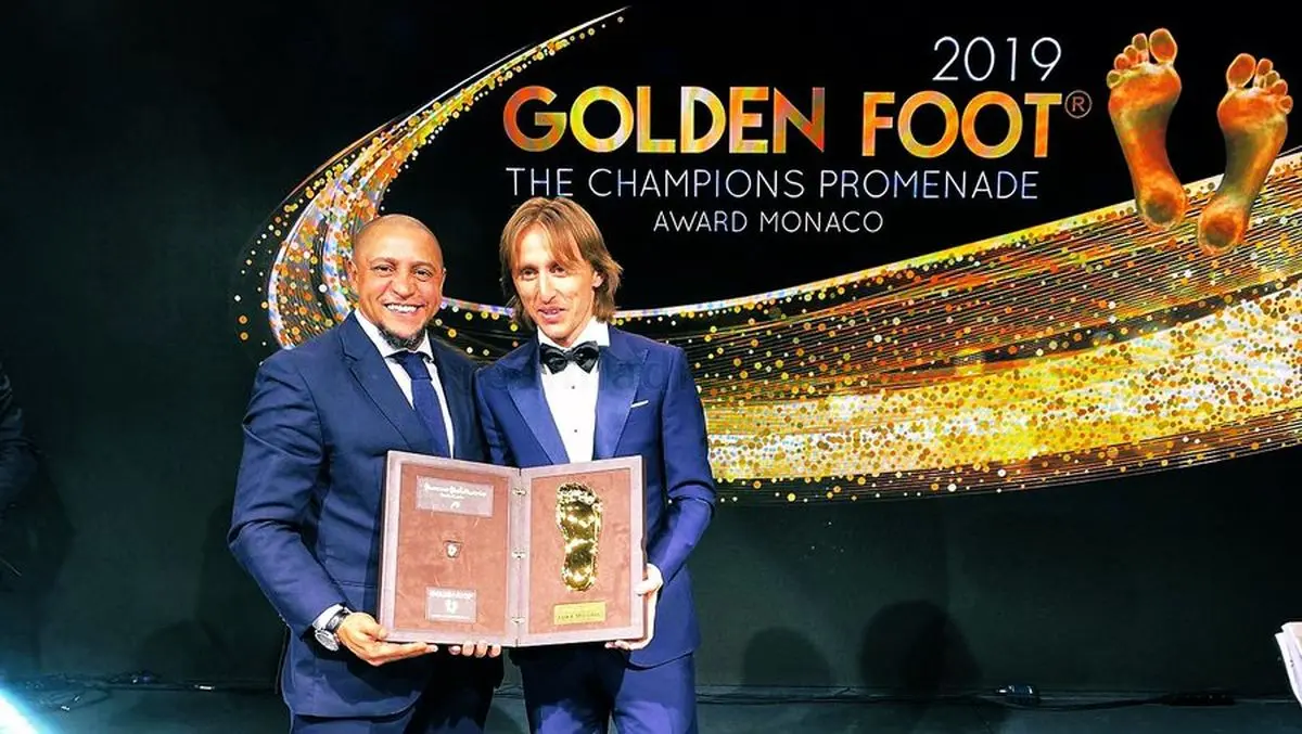 جایزه پای طلا به لوکا مودریچ رسید