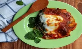 لازانیا اسفناج؛ بدون گوشت، اما خوشمزه