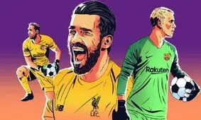 10+90 ستاره فوتبال جهان در سال 2019