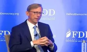 دم خروس آمریکایی از اغتشاشات آبان بیرون زد / برایان هوک: از اعتراض ایرانی‌ها خوشحالیم!