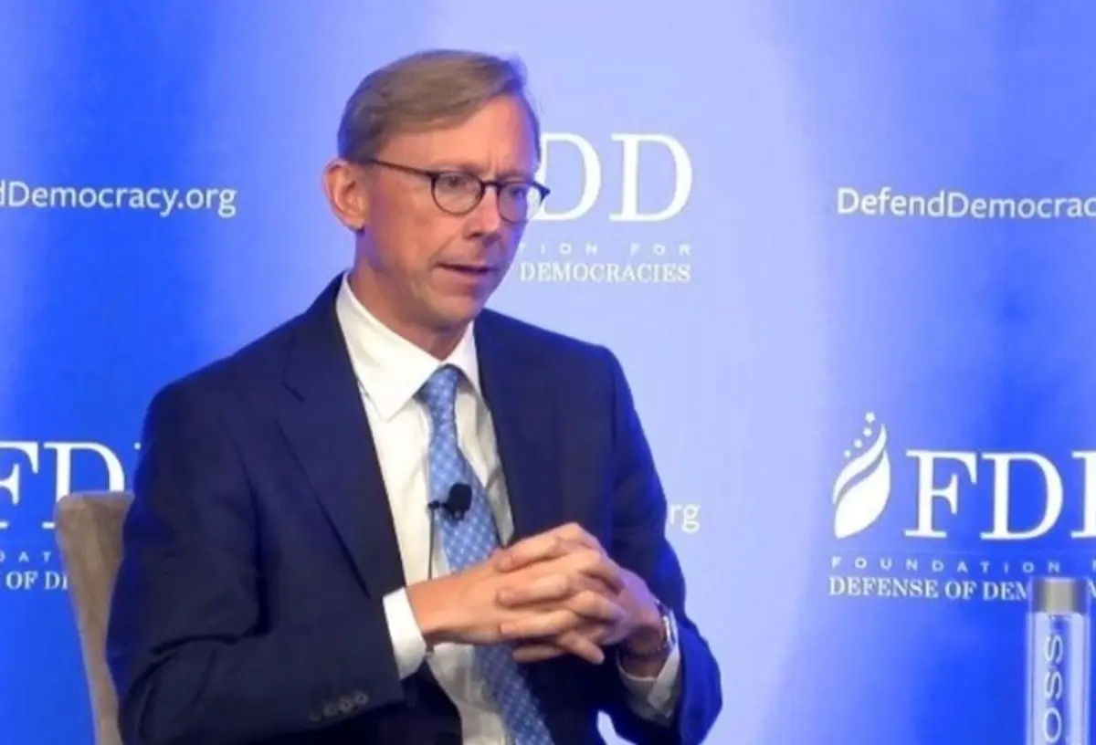 دم خروس آمریکایی از اغتشاشات آبان بیرون زد / برایان هوک: از اعتراض ایرانی‌ها خوشحالیم!