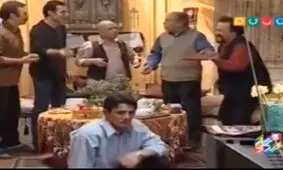فیلم| فوتبال دیدن تاریخی امین حیایی، محمدرضا شریفی‌نیا، رامین پرچمی و استاد علی نصیریان!