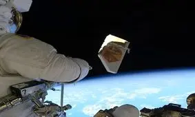 پیاده‌روی فضانوردان را به صورت زنده ببینید