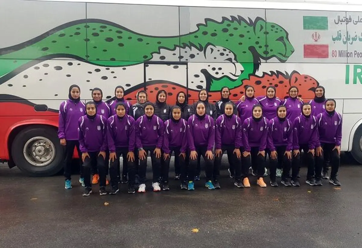 پیروزی پرگل دختران فوتبالیست ایران در تورنمنت کافا