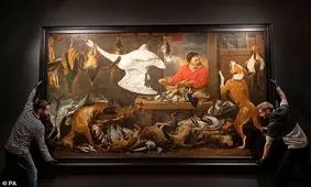 اعتراض گیاهخواران به تابلوی نقاشی قرن هفدهم