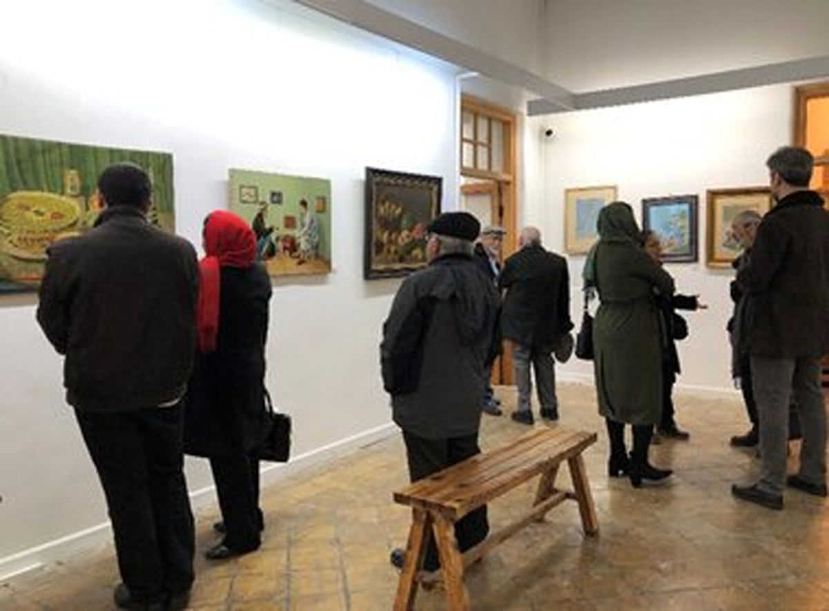 نمایشگاهی از هنرمندان مکتب کمال‌الملک